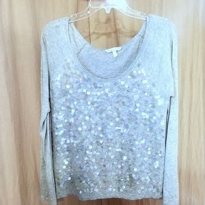 Victoria's secret long sleeve sequin shirt